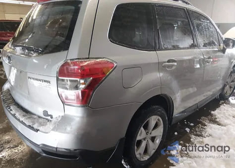 2015 Subaru Forester 2.5I z USA, uszkodzony, nr VIN JF2SJABC6FH580708